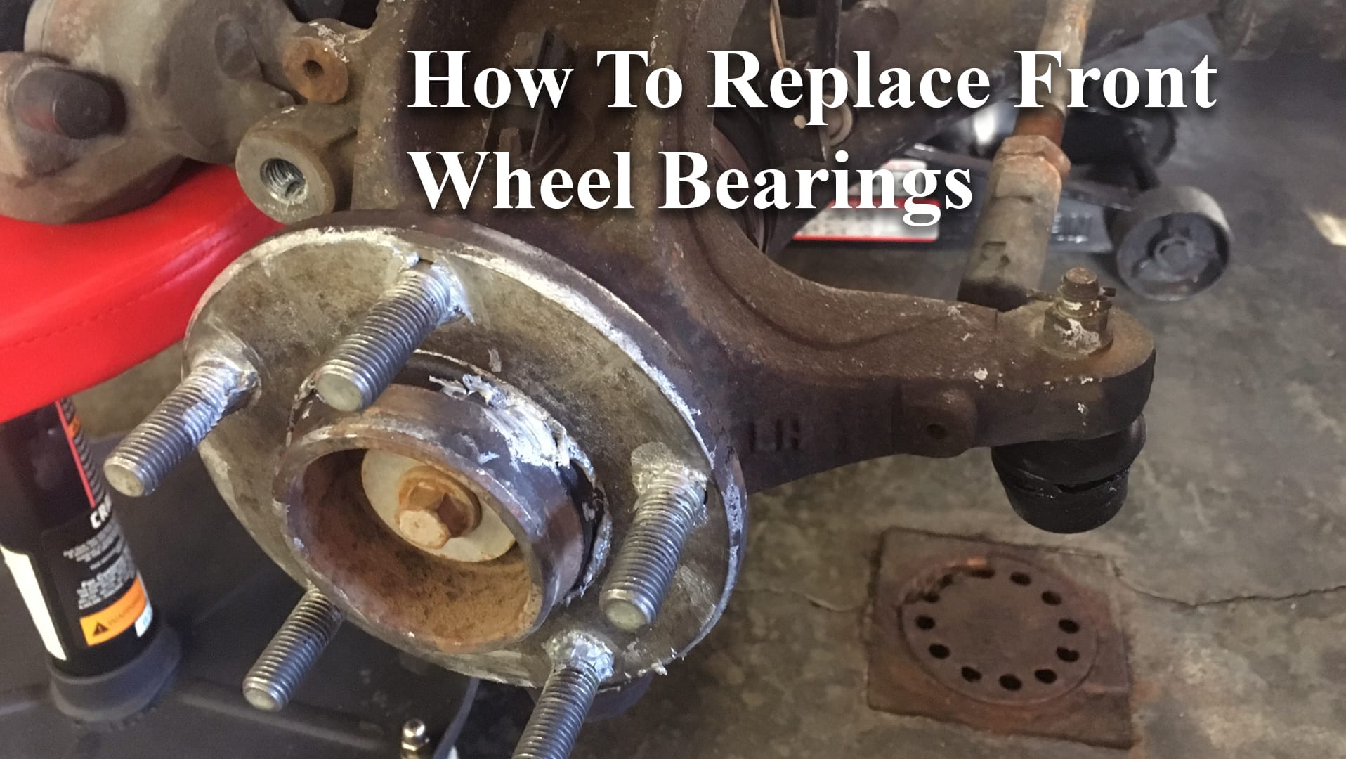 How to replace front wheel bearings 2004 mazda 3