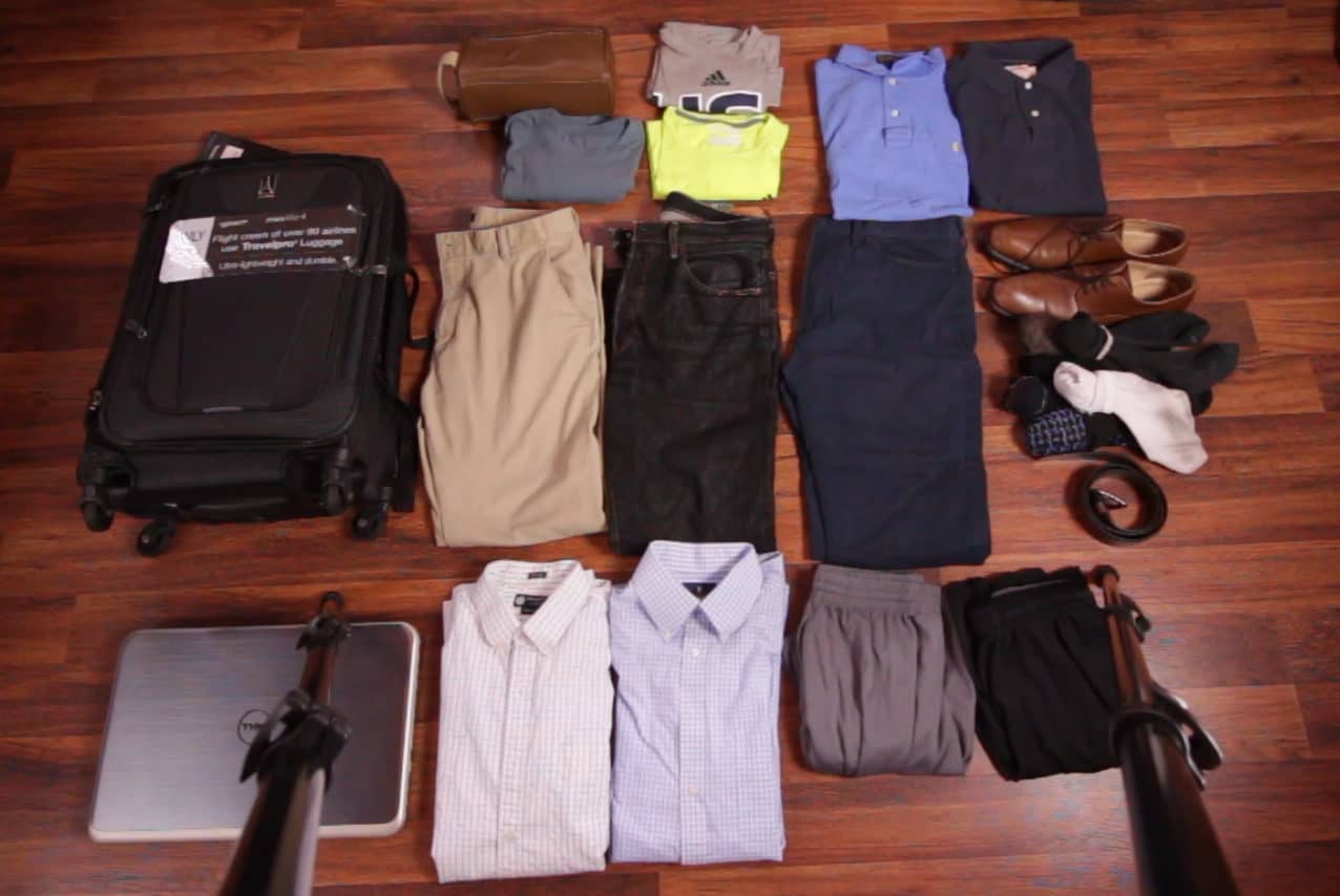 What will fit in a delsey or travelpro