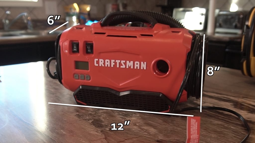 Craftsman 120 lithium cheap ion air inflator