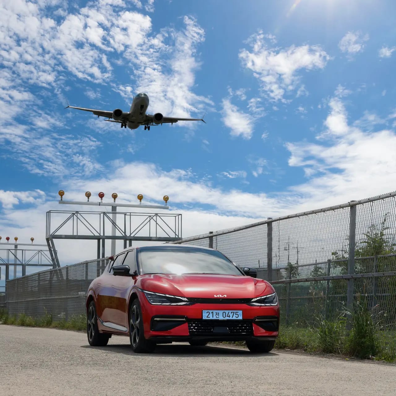 car and airplane