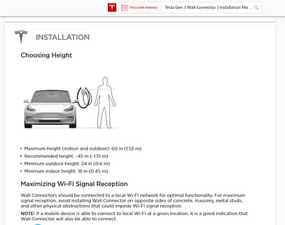 Step by Step Guide to Install Tesla Wall Connector (Gen 3